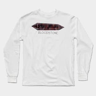 Bloodstone Crystal March Birthstone Long Sleeve T-Shirt